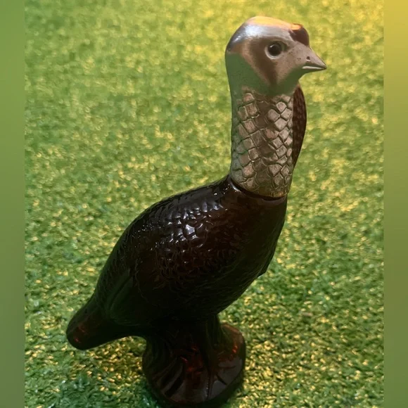 Vintage Avon wild turkey deep woods after shave vintage old stock glass unique - Picture 2 of 7